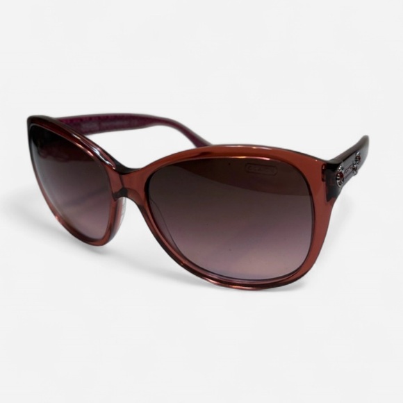 Coach Accessories - Coach Women’s Sunglasses HC8017 (L009 Kendall) 5032/8H (Burgundy) 56•16•130